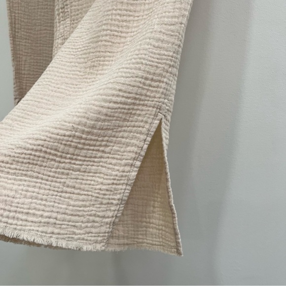 Rails Leon Pull On Pant in Flax Gauzy Breezy Lightweight Cotton Pockets Large - Picture 11 of 16